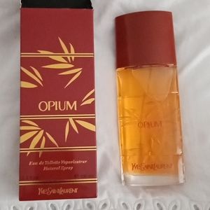 vintage Original Opium Eau de Toilette Vaporisatrur Natural Spray 3.3 oz